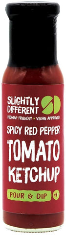 Slightly Different Foods Spicy Red Pepper Tomato Ketchup 250g