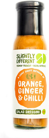 Slightly Different Foods Orange Ginger & Chilli Salad Dressing 240g