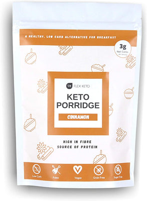 Flex Keto Cinnamon Keto Porridge 250g (Pack of 12)