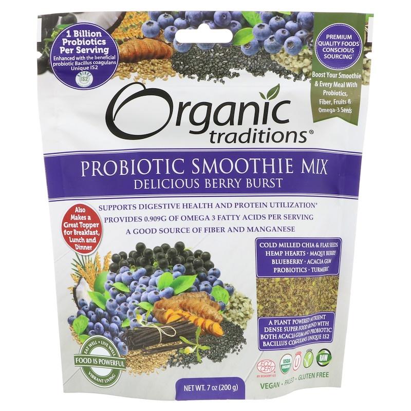 Organic Traditions Organic Berry Burst 200g (Pack of 6)