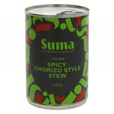 Suma Wholefoods Spicy Chorizo Style Stew 400g (Pack of 12)