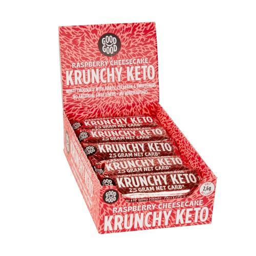 Good Good Stevia Raspberry cheesecake keto bars 35g (Pack of 15)