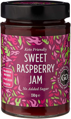 Good Good Stevia Raspberry Jam 330g