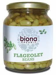 Biona Organic Flageolet Beans 400g (Pack of 6)