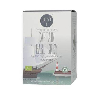 Just T Captain Earl Grey Organic 20bags