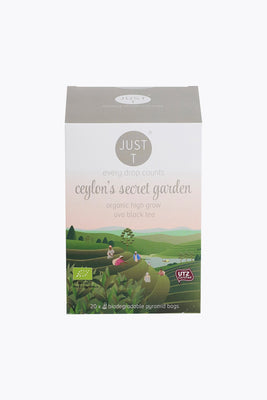 Just T Ceylon's Secret Garden Organic 20bags