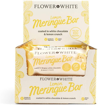 Flower & White Lemon Meringue Bar 20g (Pack of 12)