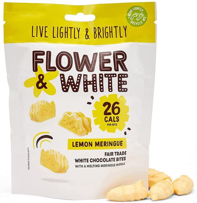 Flower & White Lemon Meringue Bites 75g (Pack of 6)