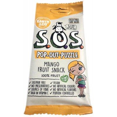 Earth & Co Sos SOS Mango Pop Out Puzzle 20g (Pack of 20)