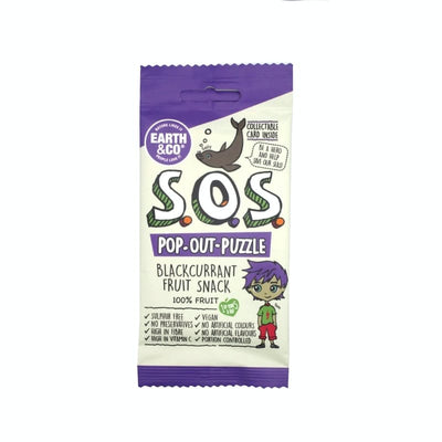 Earth & Co Sos SOS Blackcurrant 5 Pack Pop Out Puzzle (Pack of 4)