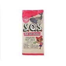 Earth & Co Sos SOS Strawberry 5 Pack Pop Out Puzzle 5 (Pack of 4)
