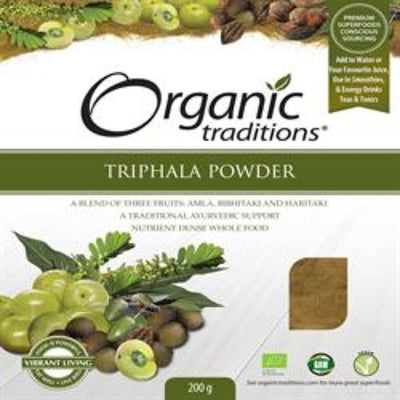 Organic Traditions Organic Triphala Powder 200g