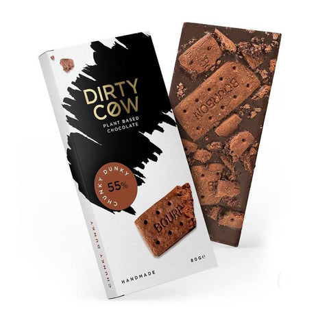Dirty Cow Chocolate Chunky Dunky 80g (Pack of 12)