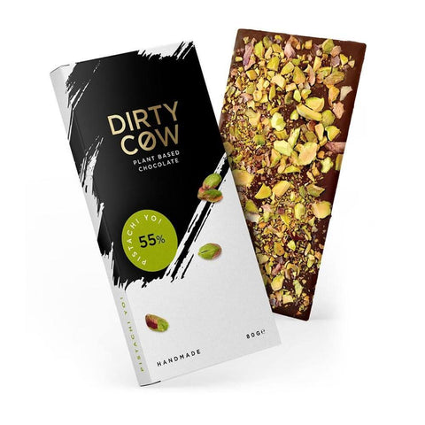 Dirty Cow Chocolate Pistachi Yo! 80g (Pack of 12)