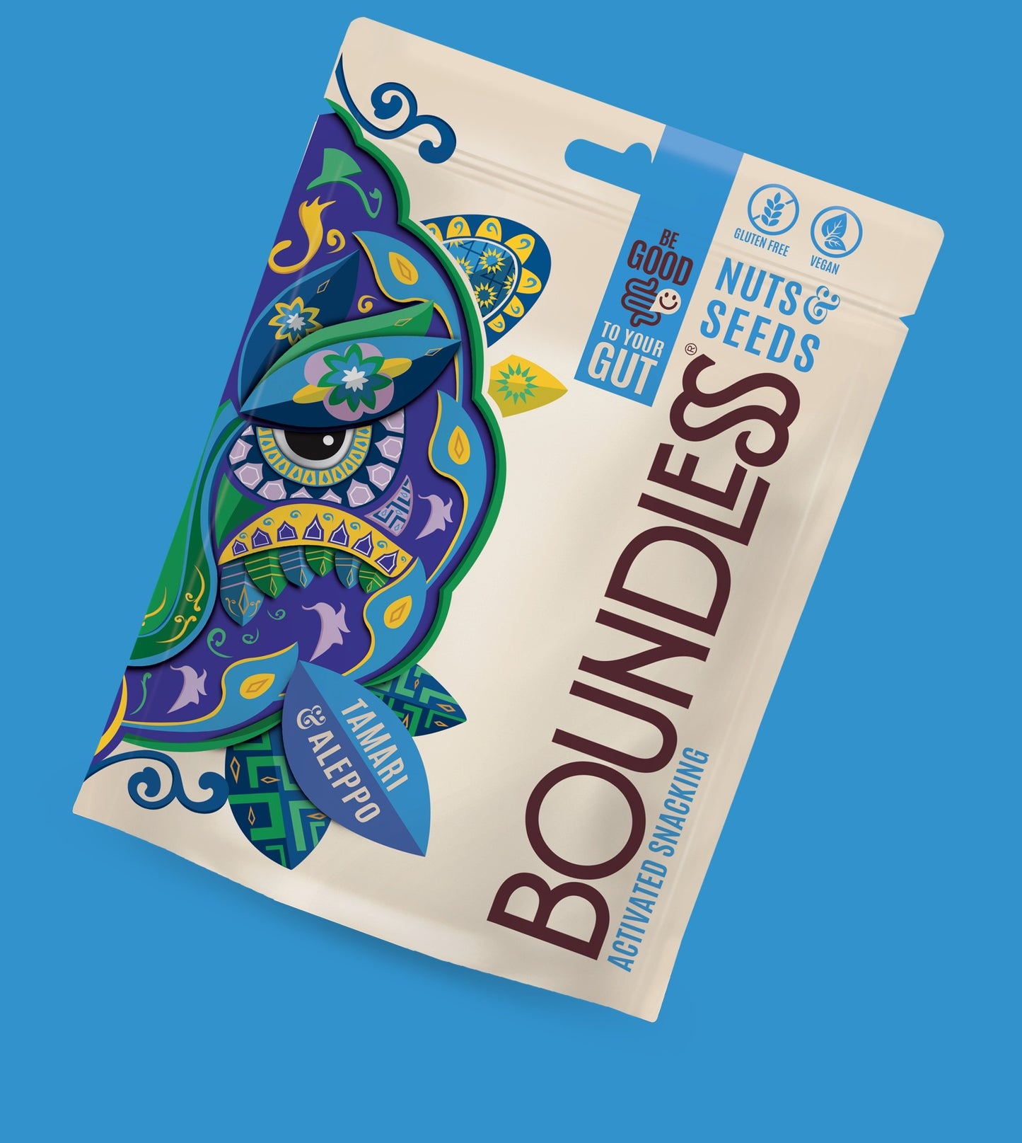 Boundless Tamari & Aleppo Activated Nuts & Seeds 90g