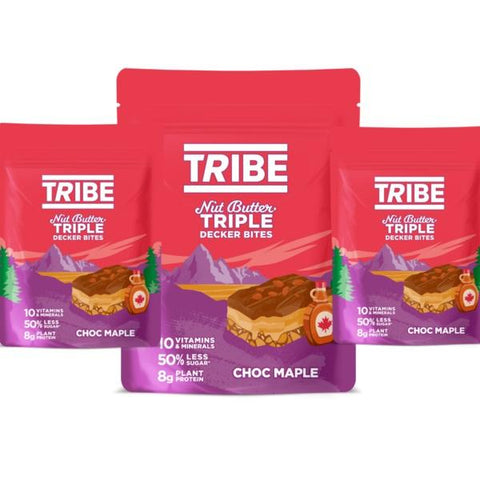 Tribe Triple Decker - Choc Maple Sharing Bag 93g