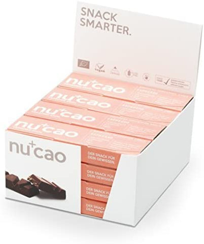 Nucao Milk Organic Creamy Noisette 40g (Pack of 16)