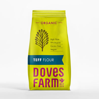 Doves Farm Organic Teff Flour 325g (Pack of 5)