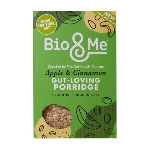 Bio&Me Apple & Cinnamon Gut Loving Porridge 400g (Pack of 6)