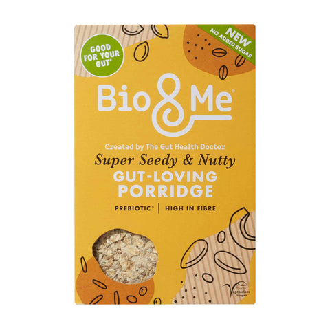 Bio&Me Super Seedy & Nutty Gut Loving Porridge 400g (Pack of 6)