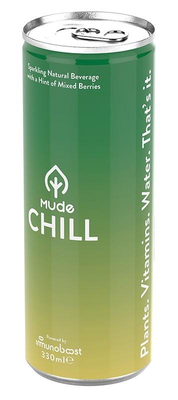 Mude Mude Chill - With A Hint Of Mixed Berry 330ml (Pack of 12)