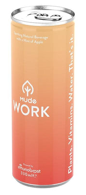 Mude Mude Work - With A Hint Of Apple 330ml (Pack of 12)