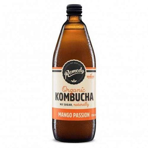 Remedy Mango Passion Kombucha 750ml (Pack of 12)