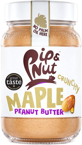 Pip & Nut Crunchy Maple Peanut Butter 300g