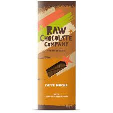 The Raw Chocolate Company Ltd Organic Cafe Mocha 70g (Pack of 10)