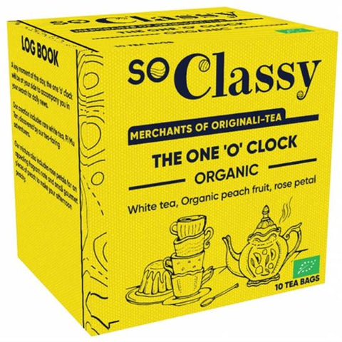 So Classy Organic The One O'Clock Teabags 10bags