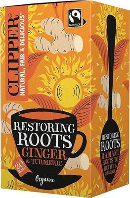 Clipper Organic Fairtrade Restoring Roots 20s (Pack of 4)