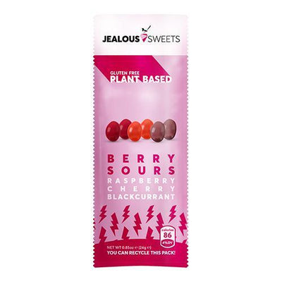 Jealous Sweets Berry Sours - Shot Bag 24g (Pack of 16)
