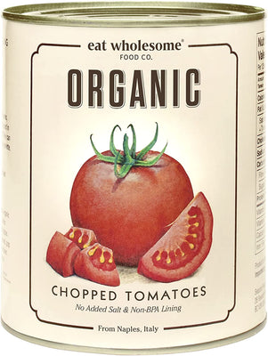 Eat Wholesome Organic Peeled Plum Tomatoes 800g (Pack of 12)