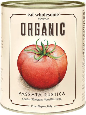 Eat Wholesome Organic Tomato Passata Rustica 800g (Pack of 12)