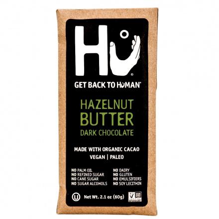 Hu Organic Hazelnut Butter Dark Chocolate Bar 60g (Pack of 12)
