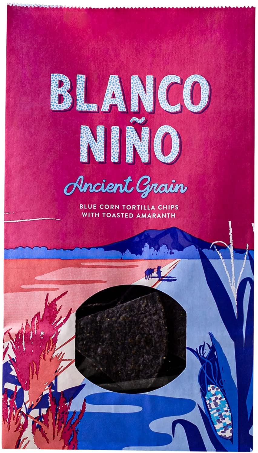 Blanco Nino Authentic Tortilla Chips Ancient Grain 170g (Pack of 6)