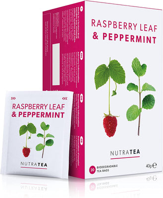 Nutra Tea Raspberry Leaf & Peppermint 20bags