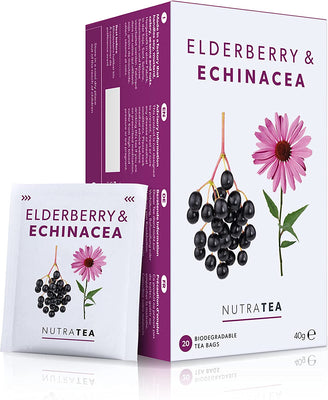 Nutra Tea Elderberry & Echinacea 20bags