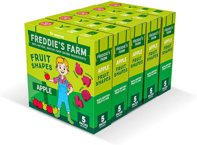 Freddie'S Farm Shapes 5x20g Multipack - Apple 100g (Pack of 5)