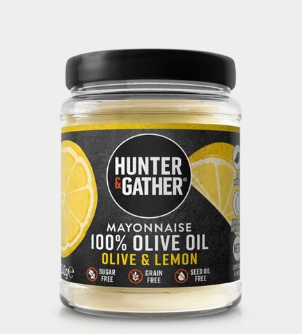Hunter & Gather Olive & Lemon Olive Oil Mayonaise 240g