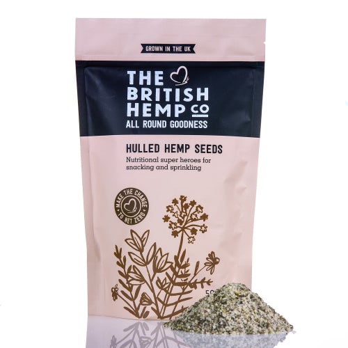 The British Hemp Company Hulled Hemp Seed 500g