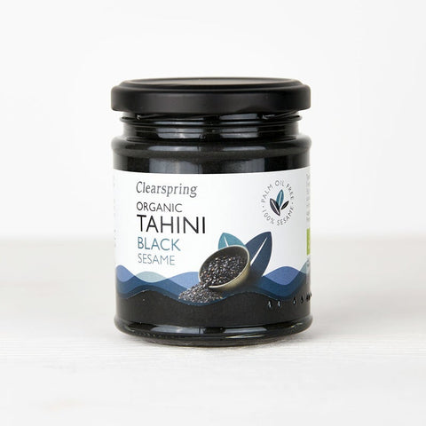 Clearspring Wholefoods Organic Tahini Black Sesame 170g