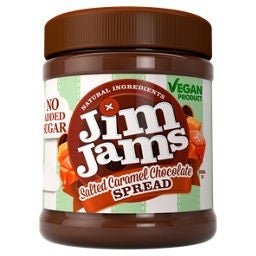 Jimjams No Added Sugar Vegan Salted Caramel Chocolate Spread 330g
