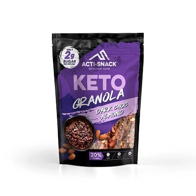 Acti-Snack Dark Chocolate Keto Granola 300g