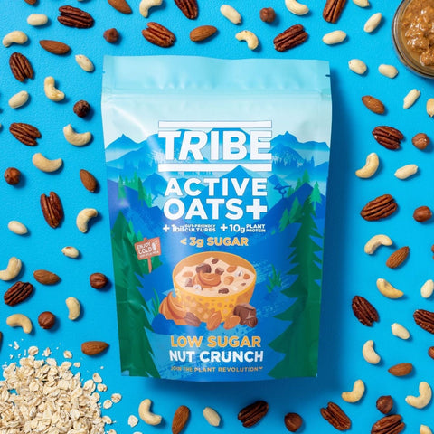 Tribe Active Oats + Low Sugar Nut Crunch 480g