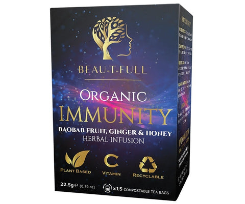 Beau-T-Full Organic Immunity 22.5g (Pack of 12)