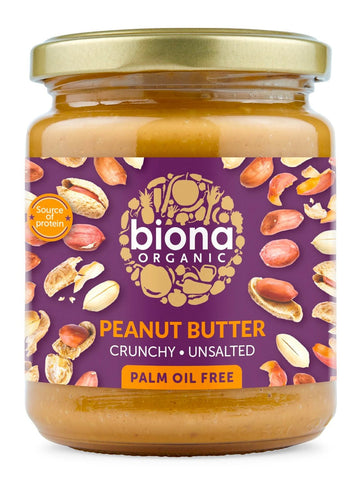 Biona Organic Cocoa Hazel Peanut Butter 250g