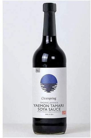 Clearspring Organic Japanese Yaemon Tamari Soya Sauce Double Strength 250ml