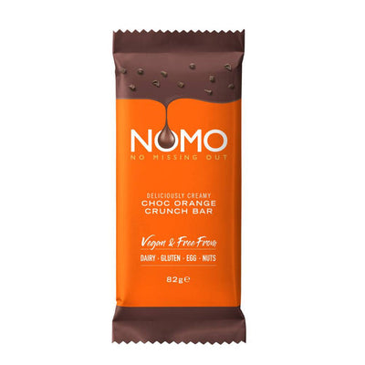 Nomo Orange Choc Bar 82g 82g (Pack of 12)