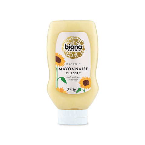 Biona Organic Original Mayonnaise Squeezy 270g (Pack of 6)